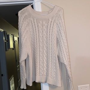 Aerie cable knit sweater